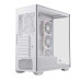 Thùng máy EINAREX Prisma S700 RGB F-ATX (Kèm Sẵn 4F ARGB) | Kính cường lực, USB 3.2 Type-C Gen 2, Trắng