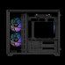 Thùng máy Gamdias Atlas M3M (Kèm sẵn 3 Fan ARGB) | M-ATX, Micro Tower, Kính cường lực, Đen