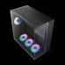 Thùng máy Gamdias Atlas M4 (Kèm sẵn 4 Fan ARGB) | F-ATX, Mid Tower, Kính cường lực, Đen