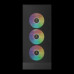 Thùng máy Gamdias Aura GC15 ARGB F-ATX (Kèm sẵn 4 Fan ARGB) | Mid Tower, Kính cường lực, Đen