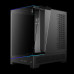 Thùng máy Gamdias Atlas P6 CG (Kèm sẵn 4 Fan ARGB) | F-ATX, Mid Tower, Kính cường lực, Đen