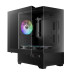 Thùng máy Gamdias Aura GC9M Elite ARGB M-ATX (Kèm Sẵn 3F ARGB) - Đen