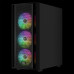 Thùng máy Gamdias Aura GC2 Elite ARGB F-ATX (Kèm Sẵn 4F ARGB) - Đen