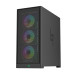 Thùng máy Linktech Bahamut 4Fa Full ATX Gaming (Kèm Sẵn 4F Argb) - Đen