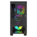 Thùng máy Gaming LinkTech Bahamut M 4F M-ATX (Kèm Sẵn 4 Fan Fixed RGB) - Đen