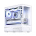 Thùng máy Jonsbo D200 Micro-ATX | Trắng, Kính Cong