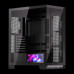 Thùng máy Leopard AX-8 LCD (Không kèm Fan) | Mid Tower, ATX/M-ATX/ITX, ARGB, Kính cường lực, Đen