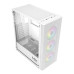 Thùng máy MIK Aion White | Kèm sẵn 3 Fan ARGB