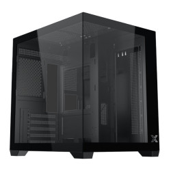 Thùng máy Xigmatek Aqua MS (EN90052) (Chưa kèm Fan) | M-ATX/ITX, Đen