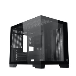 Thùng máy Xigmatek Aqua ML (EN90038) ATX (Chưa Kèm Fan) | M-ATX/Mini-ITX, Kính cường lực, Đen