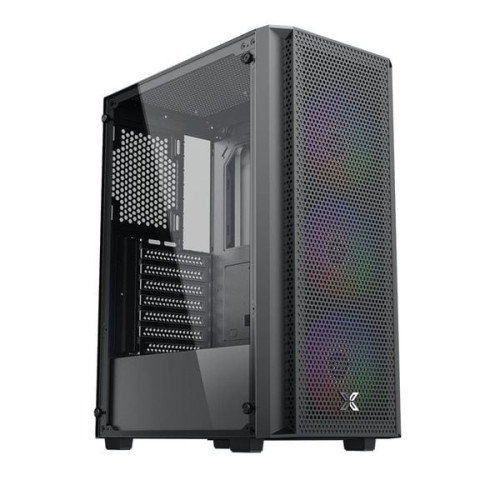 Thùng máy Xigmatek Star 3F (EN90649) F-ATX | Kèm sẵn 3 Fan, Đen