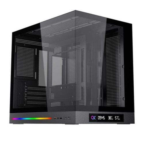 Thùng máy Xigmatek Cloud M DGT (EN 49859) | M-ATX/Mini ITX, Không kèm fan, Đen