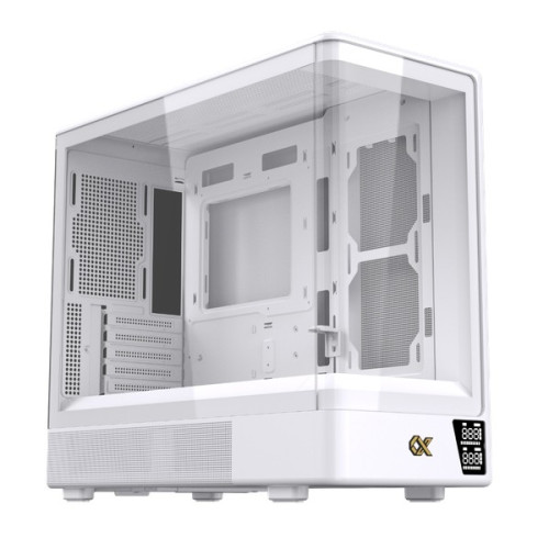 Thùng máy Xigmatek Moon ML DGT Arctic (EN49705) (Chưa kèm Fan) | M-ATX, Trắng