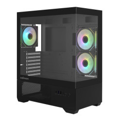 Thùng máy Zalman Chronix V2 (Kèm sẵn 3 Fan) | ATX, Đen