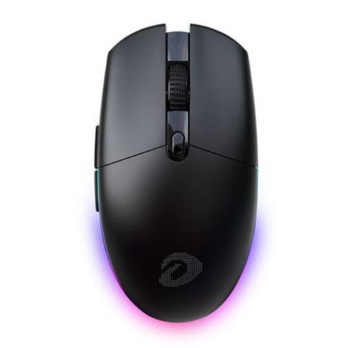 Chuột gaming DareU EM911X | Wireless 2.4Ghz, 10000 DPI, 85g, RGB, Đen