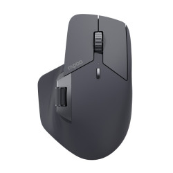 Chuột văn phòng Rapoo MT760 | 3 mode, 4000 DPI, 108g, Đen