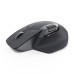 Chuột văn phòng Rapoo MT760 | 3 mode, 4000 DPI, 108g, Đen
