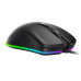 Chuột gaming DareU EM908X | Có dây, 6400 DPI, 88g, RGB, Đen