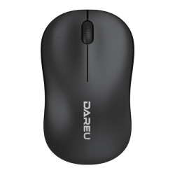 Chuột văn phòng DareU LM106G | Wireless 2.4Ghz, 1200 DPI, 65g, Đen