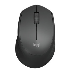 Chuột văn phòng Logitech M331 Silent | Wireless 2.4Ghz, 1000 DPI, 90g, Đen