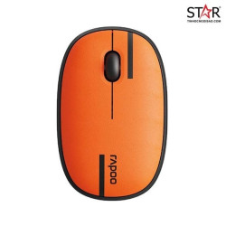 Chuột văn phòng Rapoo M650 Silent | Bluetooth 5.0, 1600 DPI, 60g, Cam
