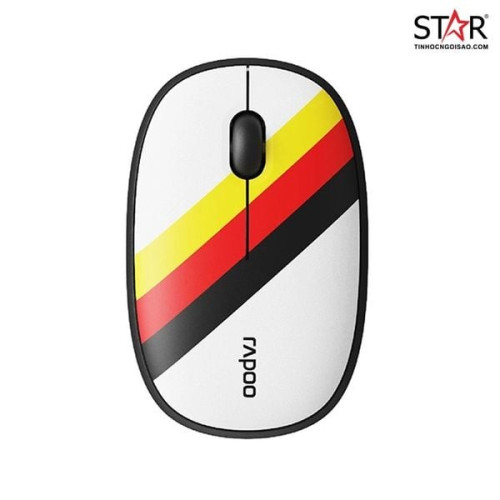 Chuột văn phòng Rapoo M650 Silent Germany | Bluetooth 5.0, 1600 DPI, 60g