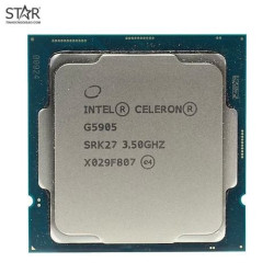 CPU Intel Celeron G5905 Tray (No Box, Có VAT) | 2 nhân 2 luồng, 3.5GHz, Socket LGA1200