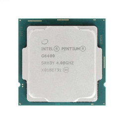 CPU Intel Pentium Gold G6400 Tray (No Box, Có VAT) | 2 nhân 4 luồng, 4.0GHz, Socket LGA1200