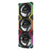 Quạt tản nhiệt PC Leopard Galaxy V2 | Kit 3 Fan 120mm, ARGB, Đen