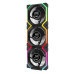 Quạt tản nhiệt PC Leopard Galaxy V2 | Kit 3 Fan 120mm, ARGB, Đen