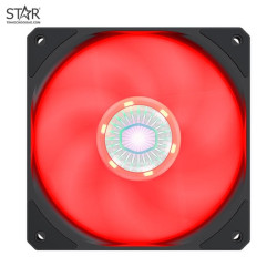 Quạt tản nhiệt PC Cooler Master SickleFlow 120 | Fan lẻ 120mm, Led Đỏ, Đen