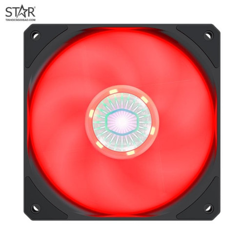 Quạt tản nhiệt PC Cooler Master SickleFlow 120 | Fan lẻ 120mm, Led Đỏ, Đen