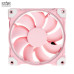Quạt tản nhiệt PC ID-COOLING ZF-12025 Piglet Pink | Fan lẻ 120mm, Led Hồng, Hồng