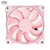 Quạt tản nhiệt PC ID-COOLING ZF-12025 Piglet Pink | Fan lẻ 120mm, Led Hồng, Hồng