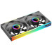 Quạt tản nhiệt PC Leopard Starlink 240 | Kit 2 fan 120mm, ARGB, Đen - 1
