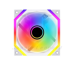 Quạt tản nhiệt PC Leopard Galaxy SE | Fan lẻ 120mm, ARGB, Trắng