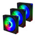 Quạt tản nhiệt PC Leopard S1 | Fan lẻ 120mm, RGB, Đen