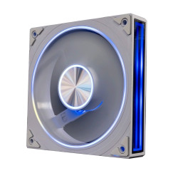 Quạt tản nhiệt PC Leopard TransWarp | Fan lẻ 120mm, ARGB, Gió thuận, Trắng