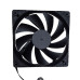 Quạt tản nhiệt PC Leopard S2 | Fan lẻ 120mm, Đen - 1