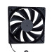 Quạt tản nhiệt PC Leopard S2 | Fan lẻ 120mm, Đen - 2