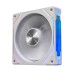 Quạt tản nhiệt PC Leopard Prism 4RS | Fan lẻ 120mm, ARGB, Gió ngược, Trắng