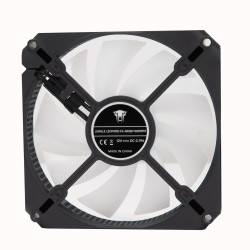 Quạt tản nhiệt PC Leopard F6 | Fan lẻ 120mm, RGB, Đen