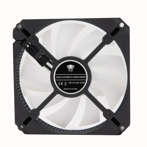Quạt tản nhiệt PC Leopard F6 | Fan lẻ 120mm, RGB, Đen