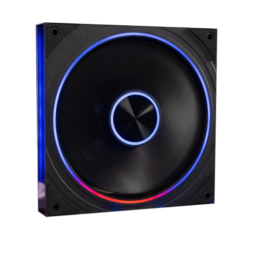 Quạt tản nhiệt PC Leopard TransWarp | Fan lẻ 140mm, ARGB, Gió ngược, Đen