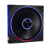 Quạt tản nhiệt PC Leopard TransWarp | Fan lẻ 140mm, ARGB, Gió ngược, Đen
