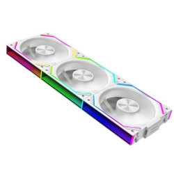 Quạt tản nhiệt PC Leopard V2RS ARGB White | Kit 3 fan 120mm, ARGB