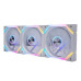 Quạt tản nhiệt PC Leopard Galaxy RS | Fan lẻ 120mm, ARGB, Gió ngược, Trắng