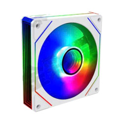 Quạt tản nhiệt PC Leopard S1 | Fan lẻ 120mm, ARGB, Trắng