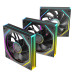 Quạt tản nhiệt PC Leopard Prism 4RS Ultra | Fan lẻ 120mm, ARGB, Gió ngược, Đen