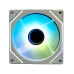 Quạt tản nhiệt PC Leopard Prism 4Max | Fan lẻ 120mm, ARGB, Trắng